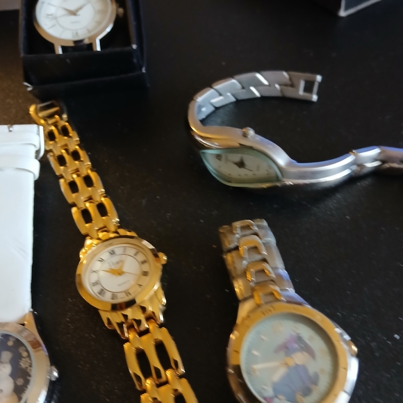 Black and Silver Watch with Square Face Plus 7 Other Watchez - Picture 8 of 10